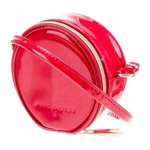 MARC JACOBS Mini Red Patent Leather Crossbody Bag NEW